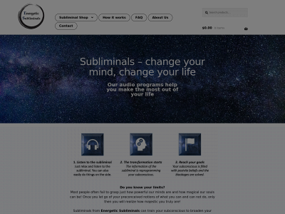 energetic-subliminals.com snapshot