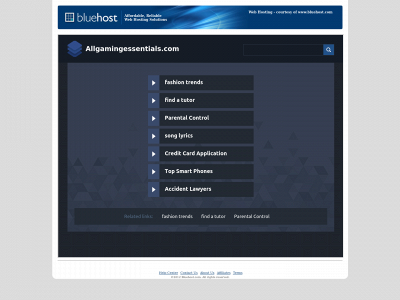 allgamingessentials.com snapshot
