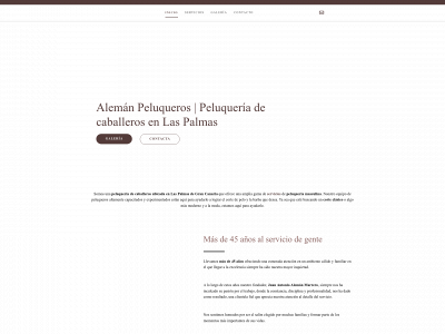 alemanpeluqueros.com snapshot