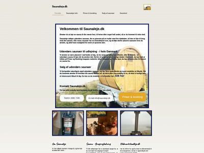 saunaleje.dk snapshot