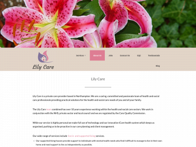 lilycarenorthants.co.uk snapshot