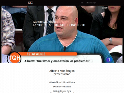 albertomondragon.es snapshot