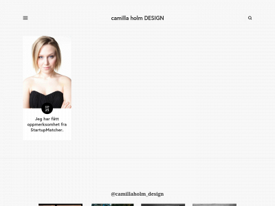 camillaholmdesign.no snapshot