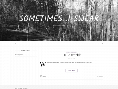 sometimesiswear.com snapshot
