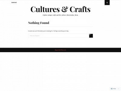 culturesandcrafts.com snapshot
