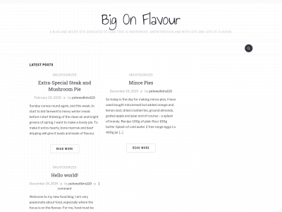 bigonflavour.com snapshot