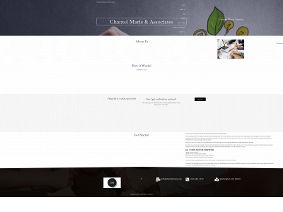 chantelmarie.org snapshot