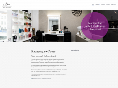 kauneuspause.fi snapshot
