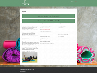 lyhti.fi snapshot