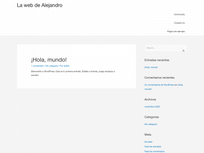 alejandrocei.com snapshot