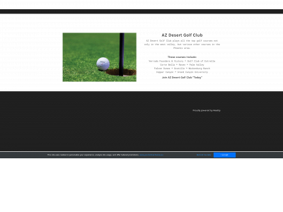 www.azdesertgolf.com snapshot