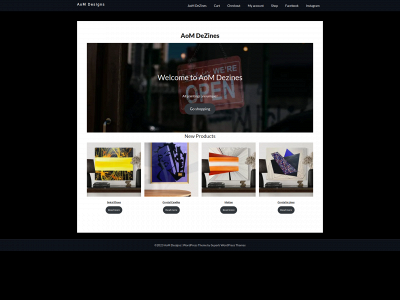 aomdesigns.com snapshot