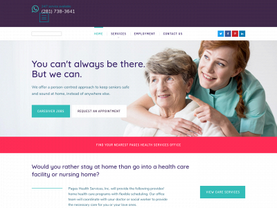 pageshealthservices.com snapshot