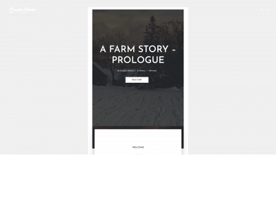 douglasjohnsonauthor.com snapshot