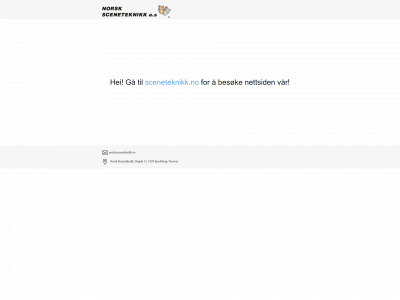 sceneteknikk.com snapshot