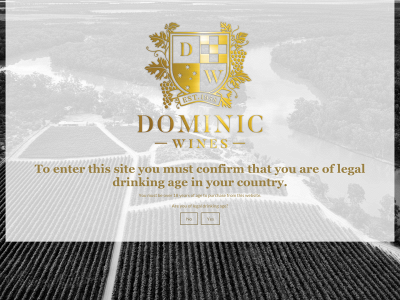 dominicwines.com snapshot