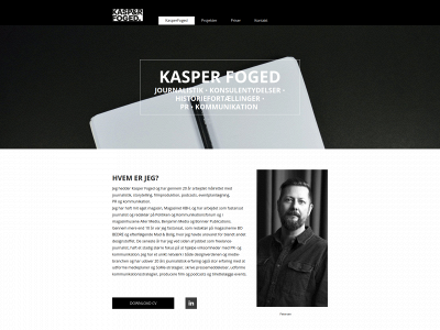 kasperfoged.dk snapshot