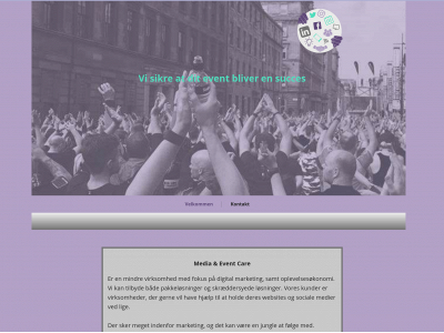 mediaeventcare.dk snapshot