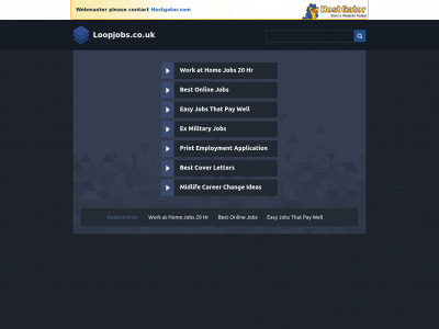loopjobs.co.uk snapshot