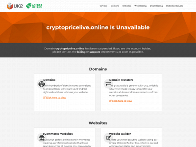 cryptopricelive.online snapshot