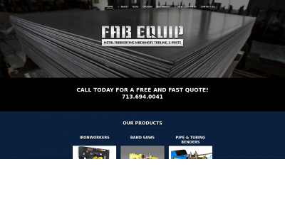 fabequip.com snapshot