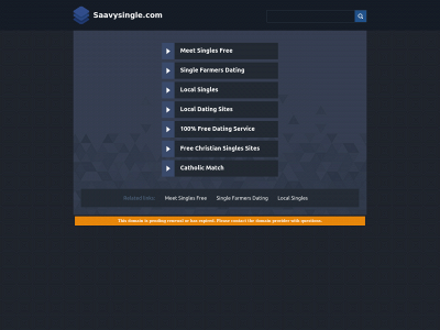 saavysingle.com snapshot