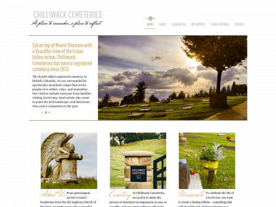 chilliwackcemeteries.com snapshot