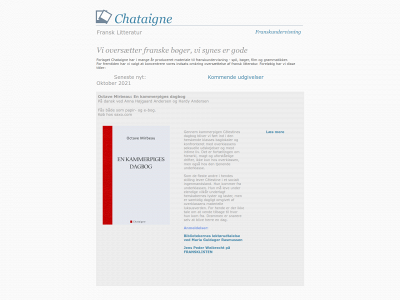 chataigne.dk snapshot