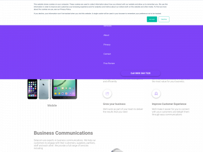 delacom.co.uk snapshot