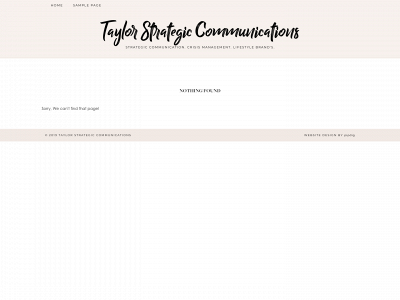 taylorstrategiccommunication.com snapshot