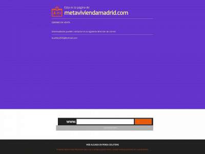 metaviviendamadrid.com snapshot