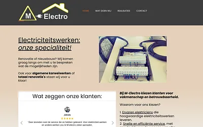m-electro.be snapshot