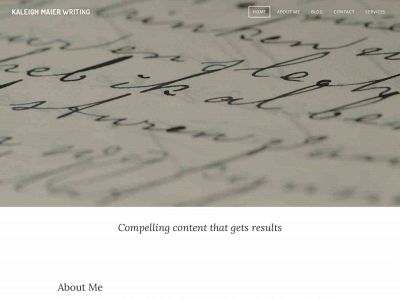 kaleighmaierwriting.weebly.com snapshot