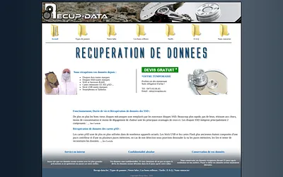 recupdata.be snapshot