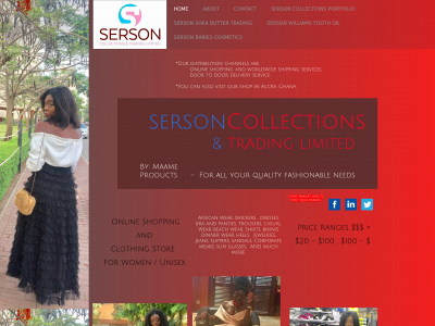 sersoncollections.com snapshot