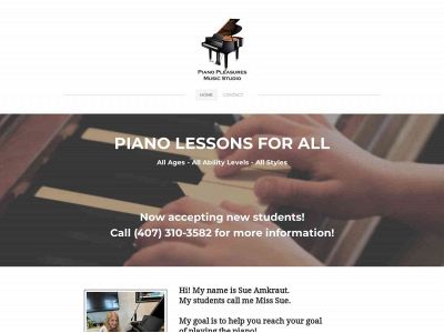 www.staugustinepianoteacher.com snapshot
