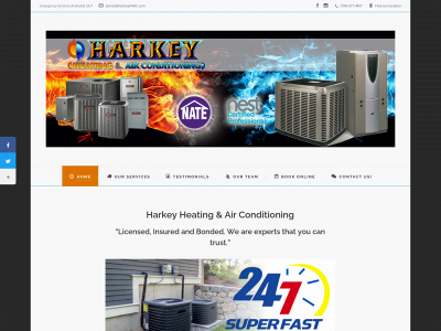 harkeyhvac.com snapshot