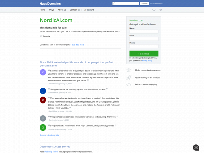 nordicai.com snapshot