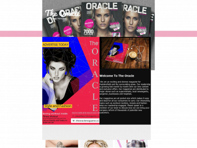theoraclemagazine.co.uk snapshot