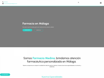 www.farmaciamedina.es snapshot