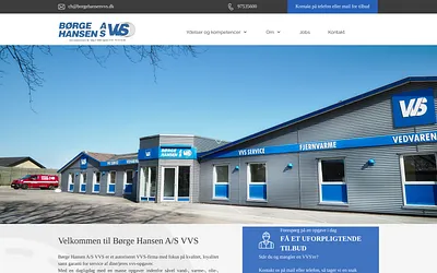 borgehansenvvs.dk snapshot