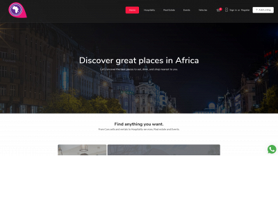 expatinafrica.com snapshot