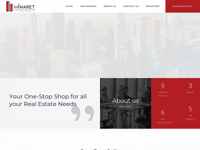 minaretinvestments.com snapshot