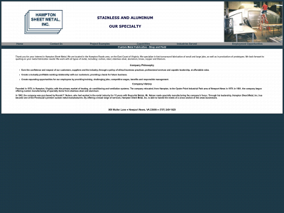 hamptonsheetmetalinc.com snapshot