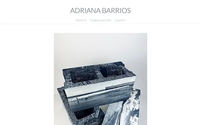 www.adrianabarriosart.com snapshot