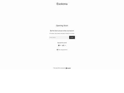 esokona.com snapshot