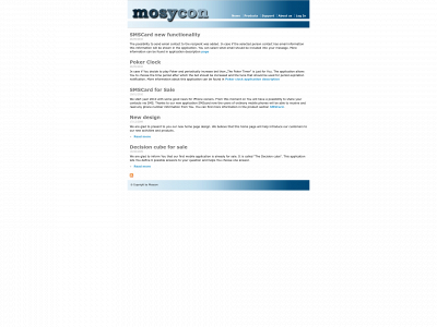 mosycon.com snapshot