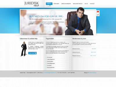 juridiskhelp.dk snapshot