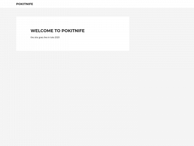 pokitnife.com snapshot