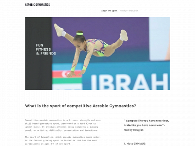 aerobicgymnasticsaus.weebly.com snapshot